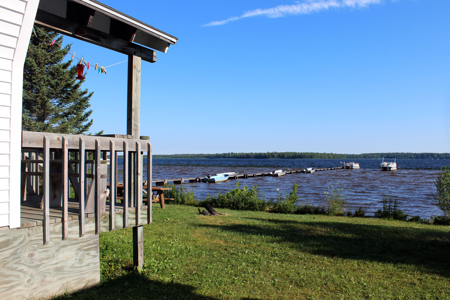 A view of the Lake from Cottage #4